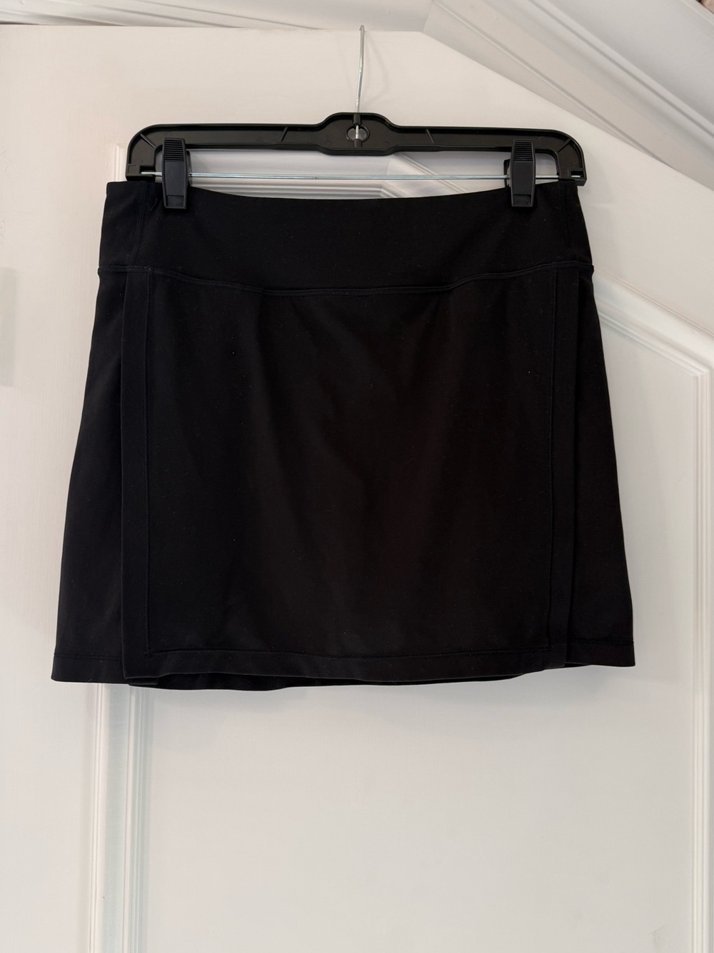 Athleta Girl Goal Getter Skort Black XXL 16 Tennis Golf School